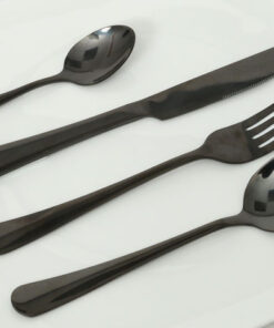 סט סכו"ם - שחור