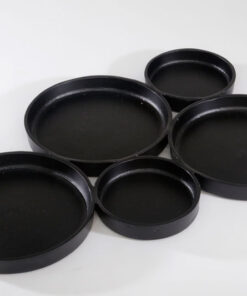 מגש קברט 5 חלקים - בראס שחור