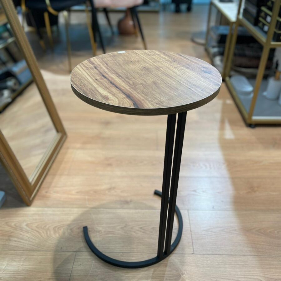 שולחן צד/נשכן פרומייקה עץ אגוז