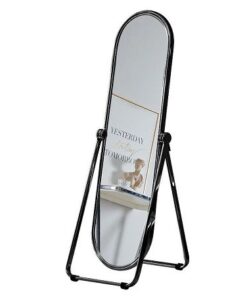 מראה רצפתית 50/170 ס"מ - שחור