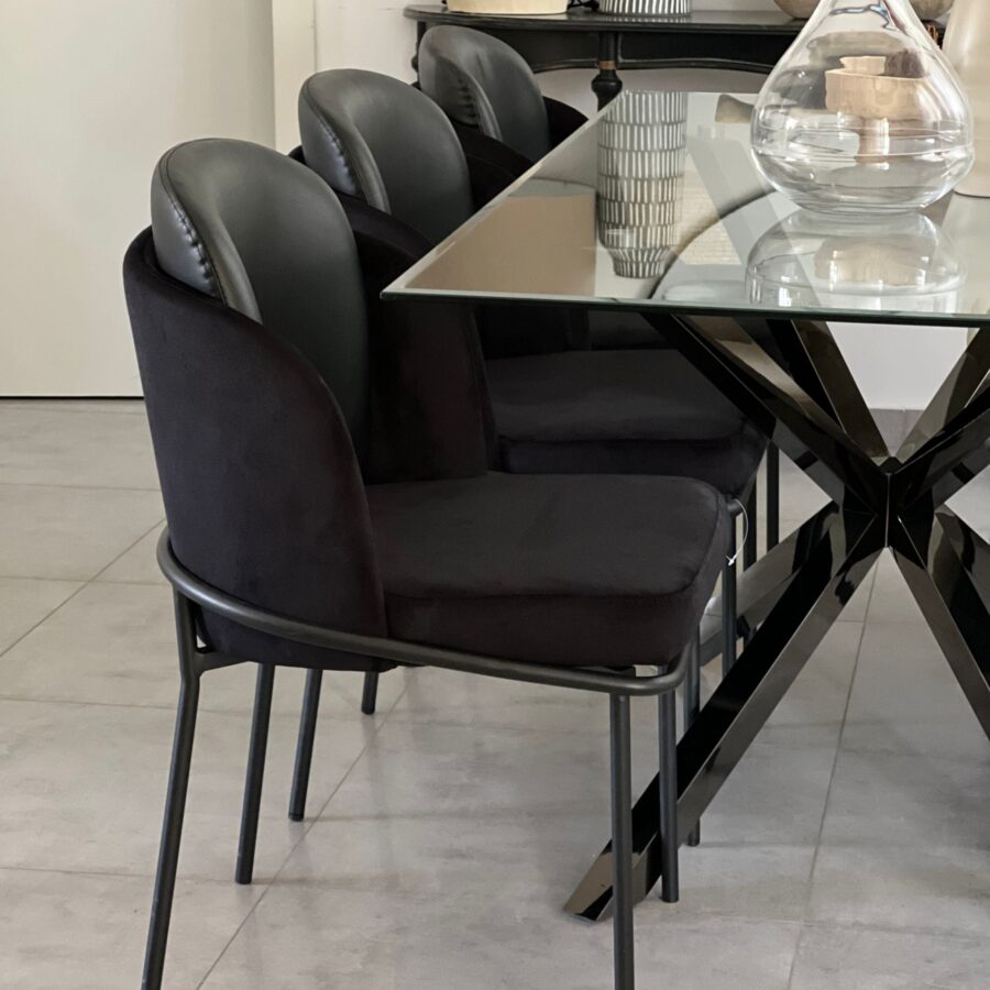 כיסא פינת אוכל "מיאל" שחור