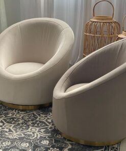 כורסת ביצה עם מושב מסתובב