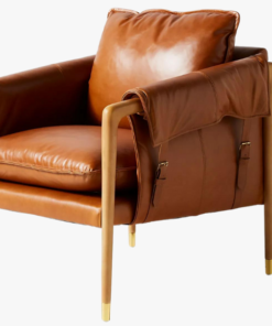 כורסת חגורות חום