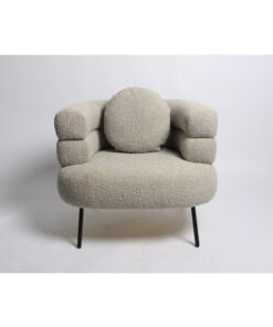 כורסא מקסימה - בוקלה אפור