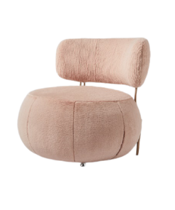 כורסא שילה - פרווה ורוד