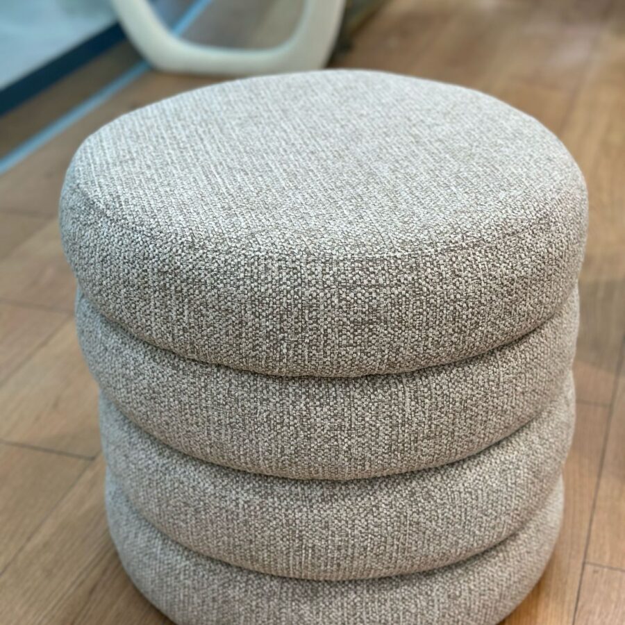 הדום עגול פאולה - ארוג מוקה