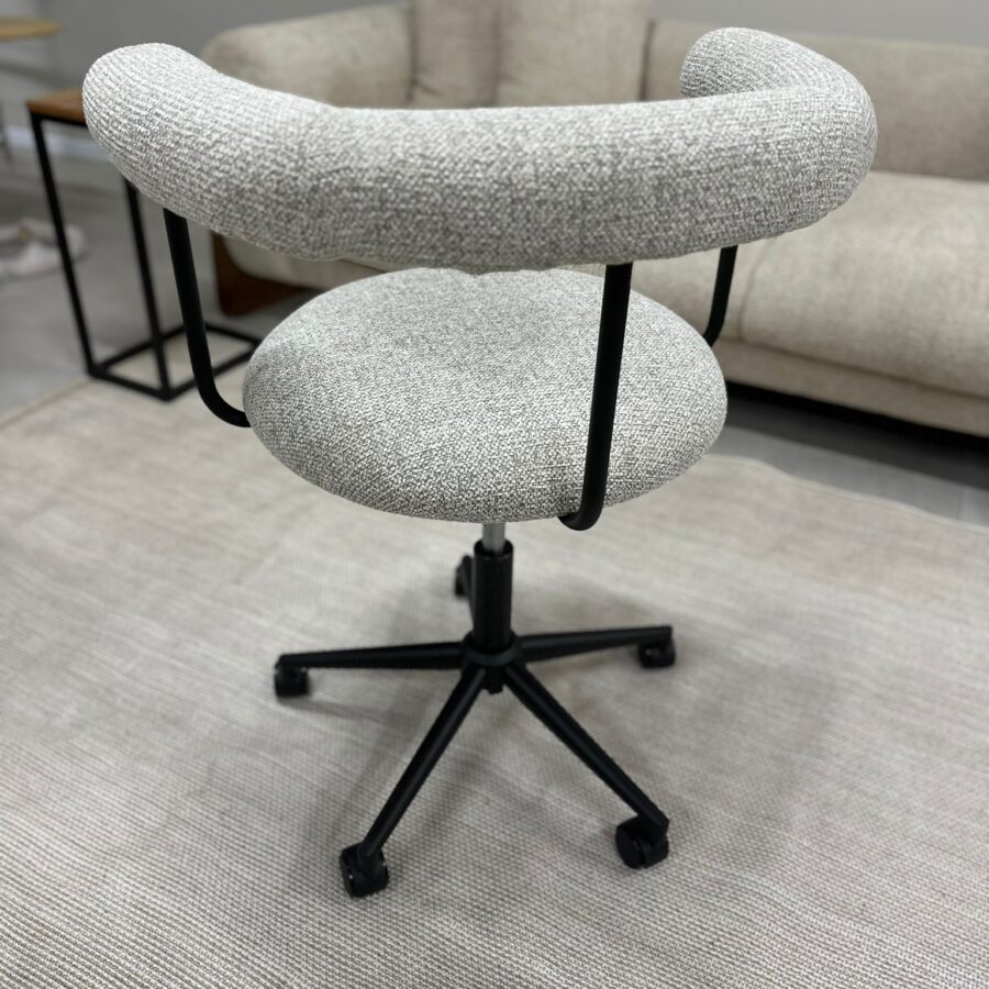 כסא משרד דייזי - ארוג אפור