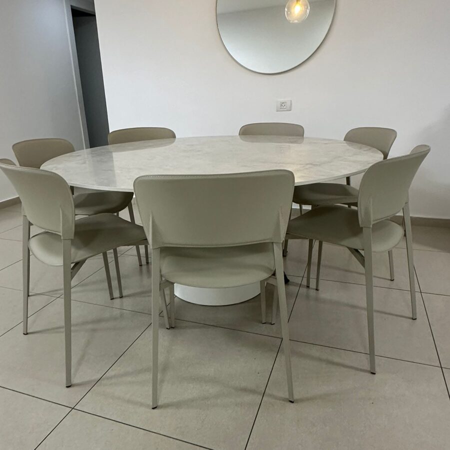 כיסא אוכל ברי - אבן