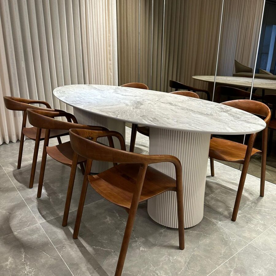 כסא אוכל ג'ורדן - אגוז