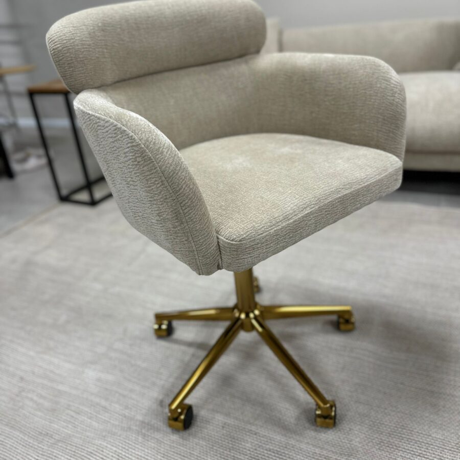 כסא משרד סלינה - מוקה