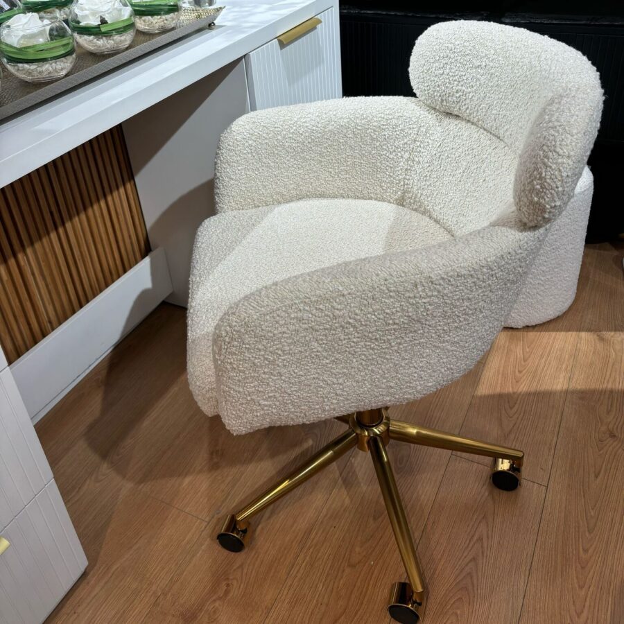 כסא משרד סלינה - לבן