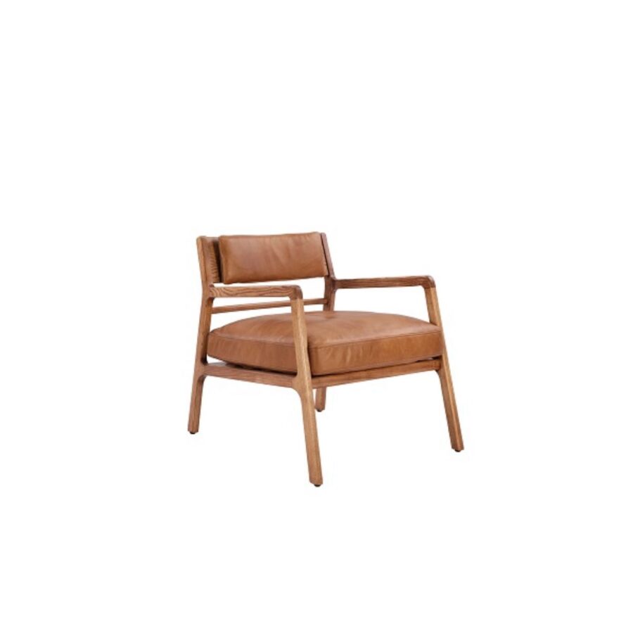 כורסא סינדי - עור קאמל