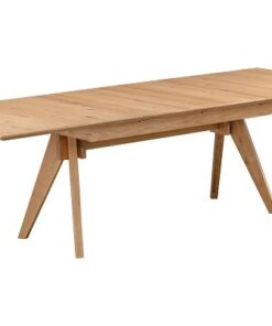 שולחן אוכל מלבן קולורדו נפתח - אלון