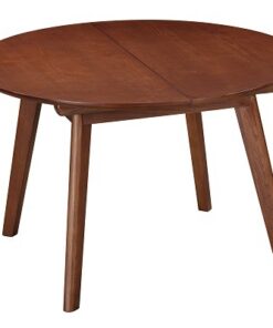 שולחן אוכל אודיאון עגול נפתח - 120/40 ס"מ