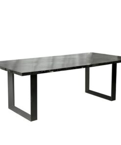 שולחן אוכל מוזאיק - שחור