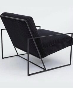 כורסא RON - קורדרוי שחור