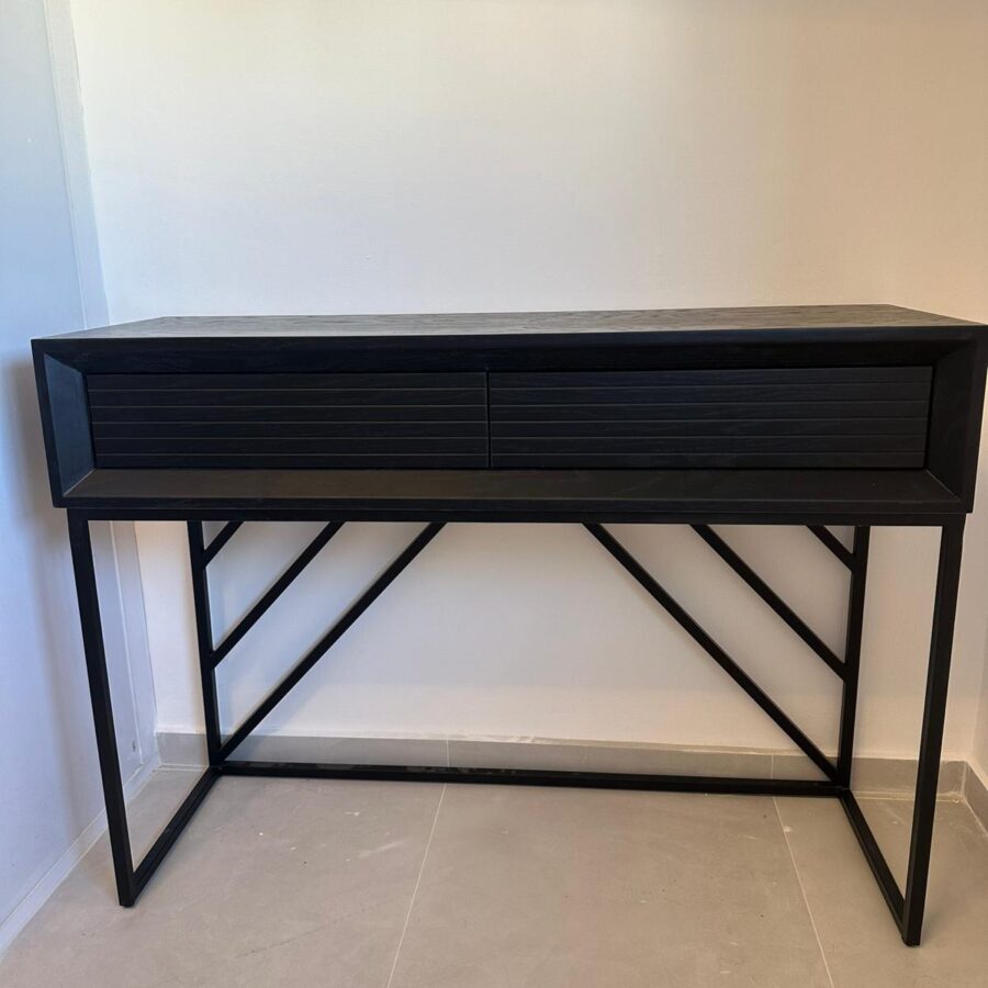 קונסולה "ROY" - שחור מחוספס