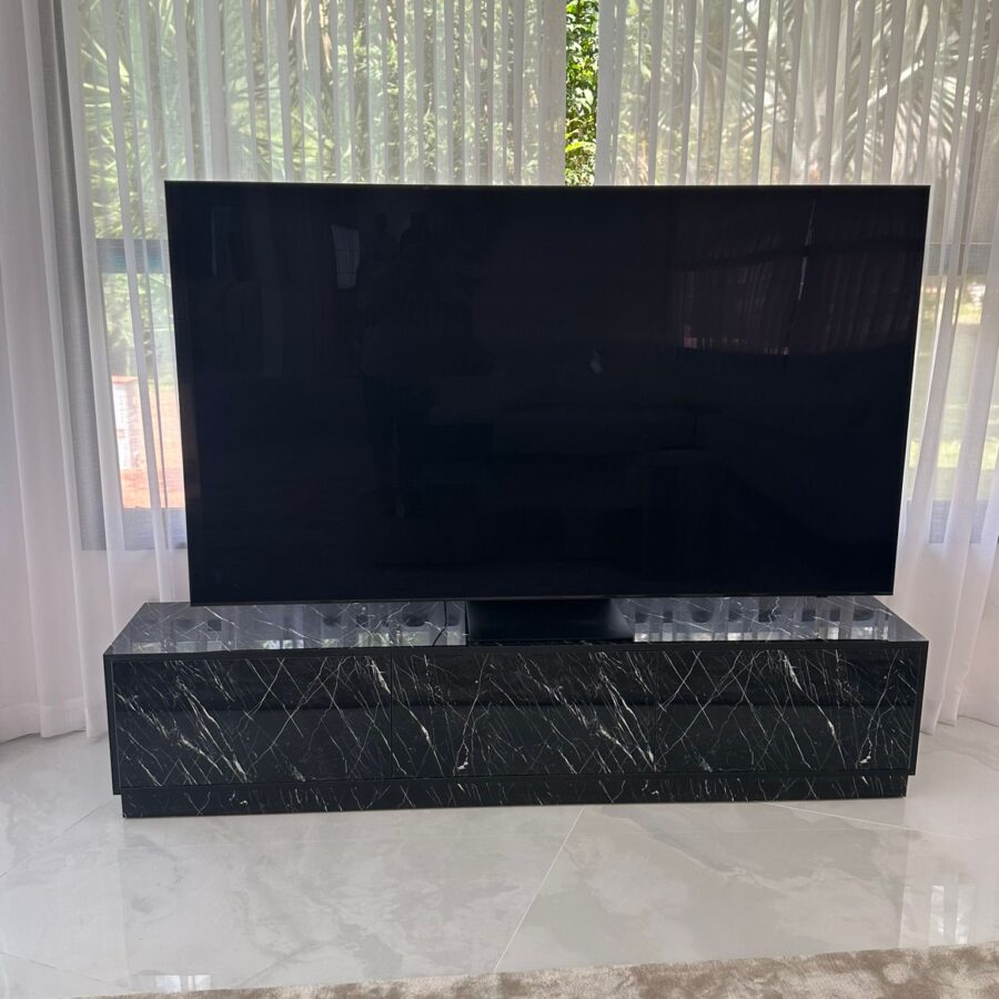 מזנון דגם - "נטלי" שיש שחור