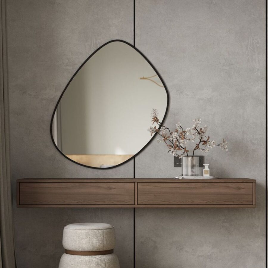 קונסולה מרחפת  דגם "Kelly" - אגוז