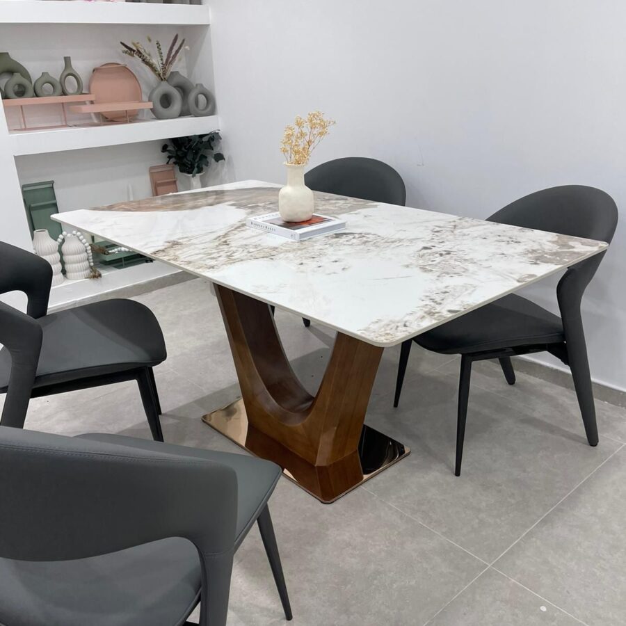 פינת אוכל ונציה - פלטה פורצלן פנדורה