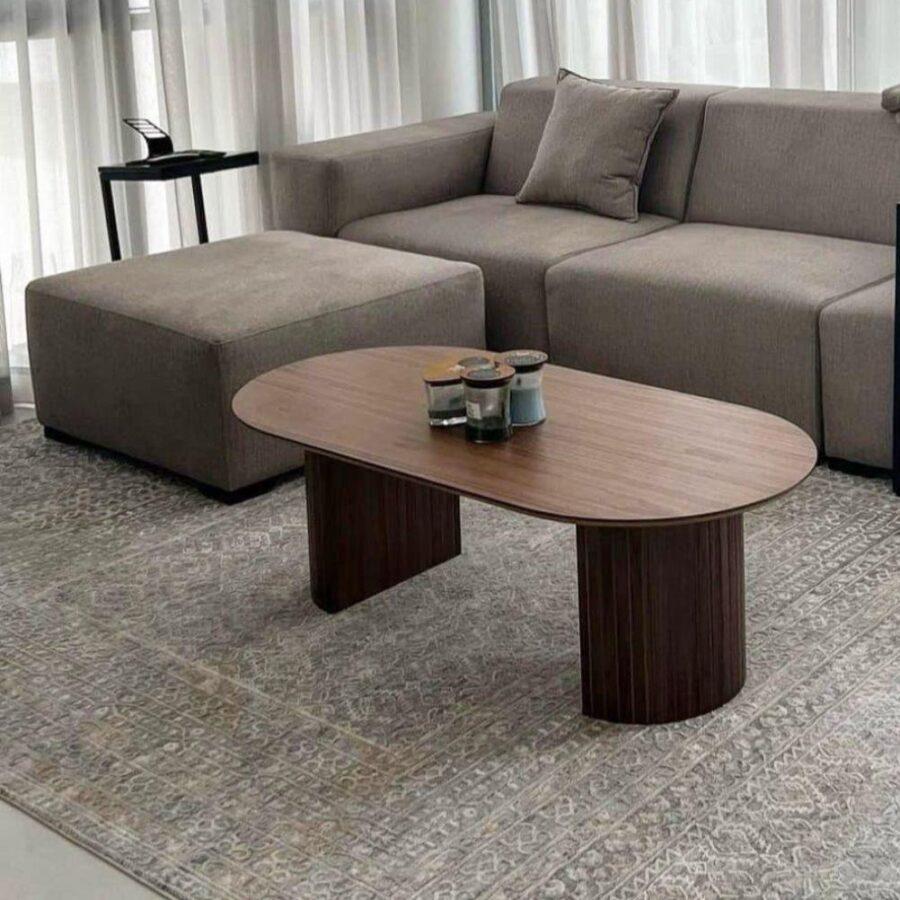 שולחן סלון גק - אגוז