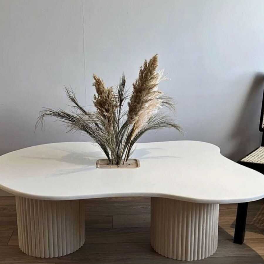 שולחן סלון ״SAP״- לבן