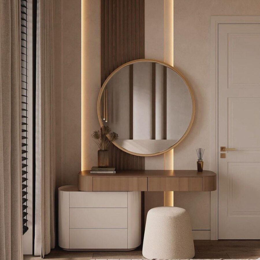 קונסולה מרחפת  דגם "SYDNEY" - אגוז