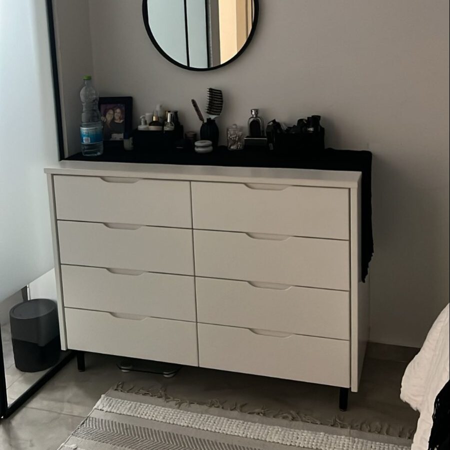 קומודה דגם - "MUNICH" - לבן