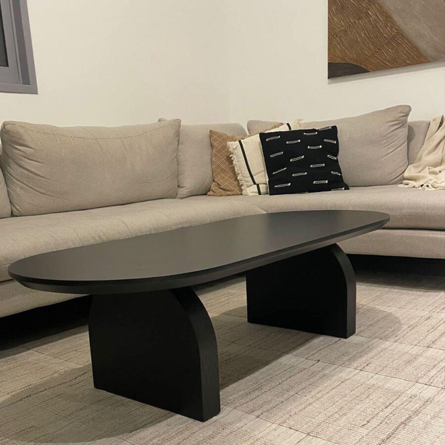 שולחן סלון זארה - שחור