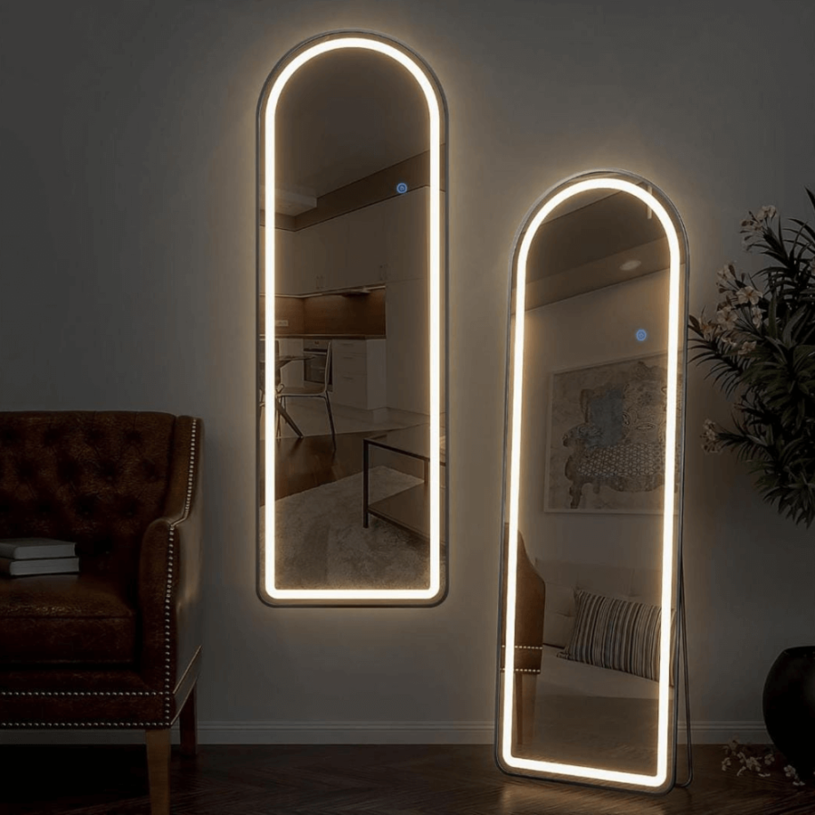 מראת גוף עם תאורה - SAPIR