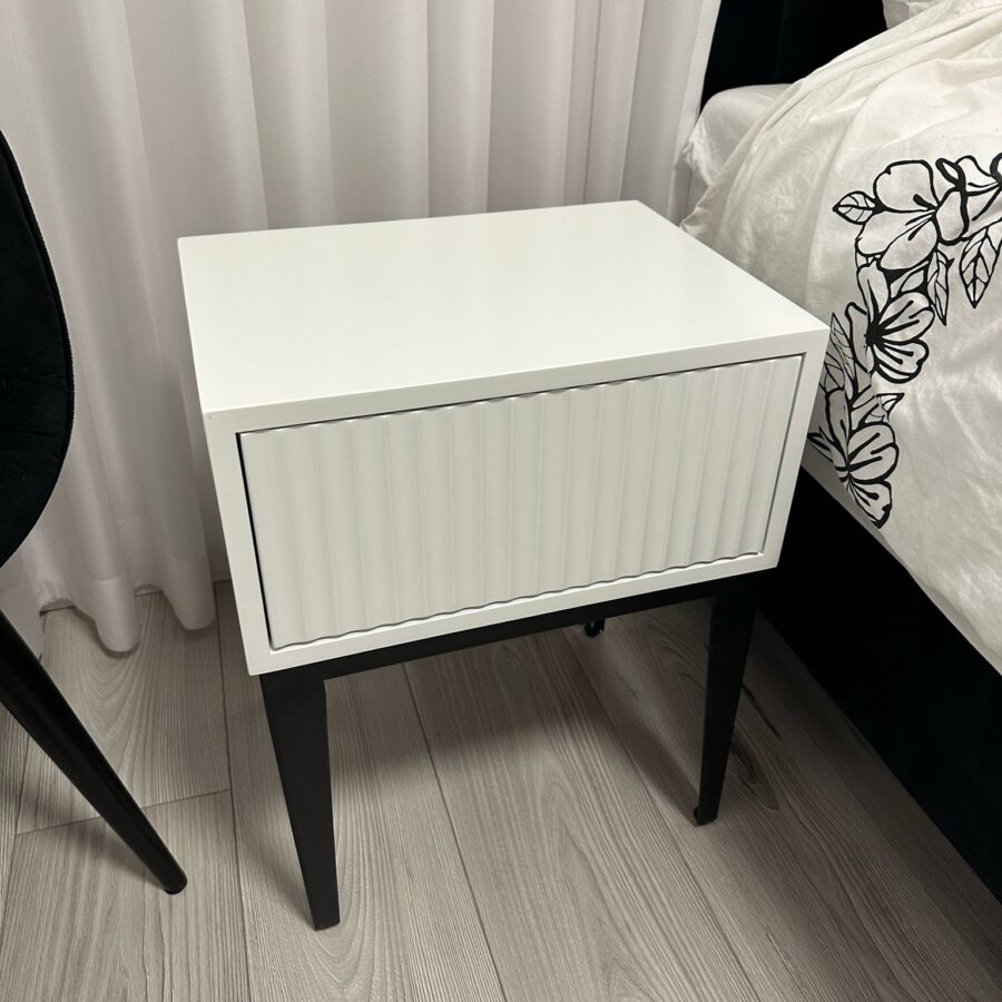 שידת צד דגם "NOGA" - לבן