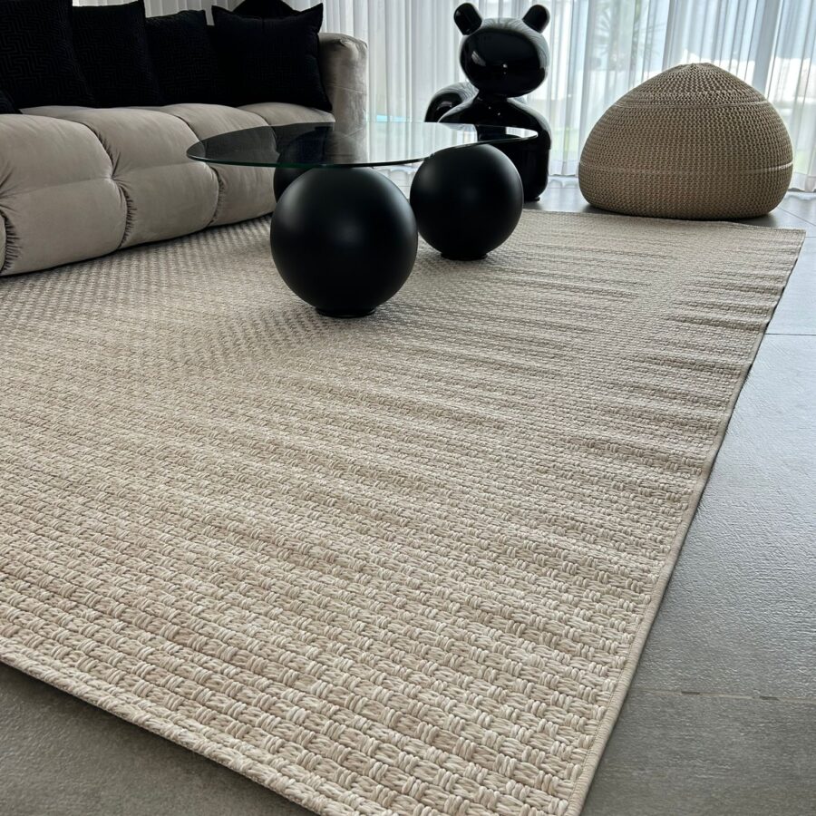 שטיח לולאות הלסינקי - קרם ובז׳