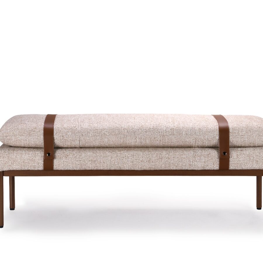 הדום "מנדי" - בד ארוג מוקה רגל אגוז