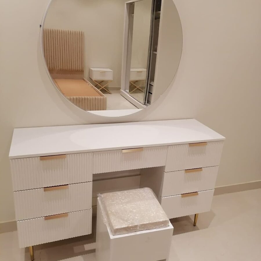 שידת למידה/איפור דגם - "LIBI" - לבן